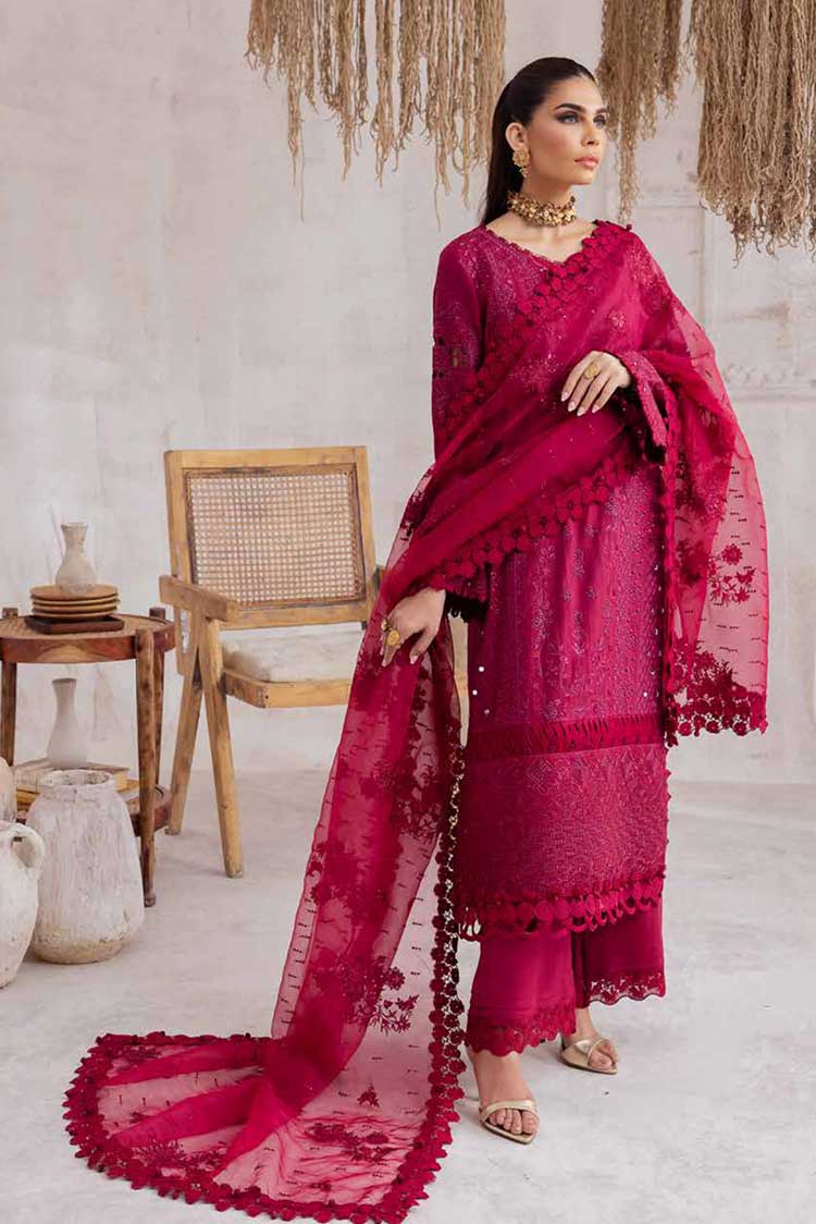 Picture of Nureh - NE 40 Exclusive Embroidered Karandi Collection - Available at Raja Sahib