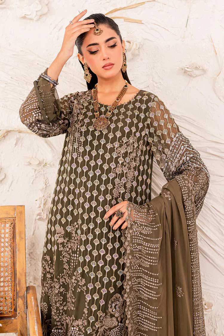 Picture of Charizma - CZP 23 02 Zarposh Embroidered Chiffon Collection Vol 1 - Available at Raja Sahib