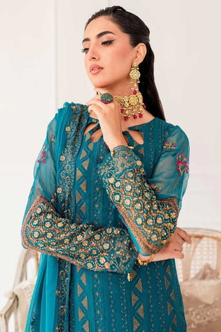 Picture of Charizma - CZP 23 04 Zarposh Embroidered Chiffon Collection Vol 1 - Available at Raja Sahib