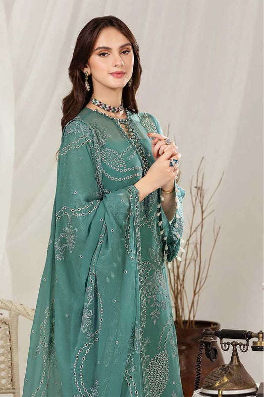 Picture of Alizeh - 02 Meshki Dhaagay Festive Embroidered Chiffon Collection Vol 3 - Available at Raja Sahib