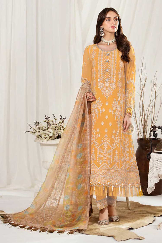 Picture of Alizeh - 04 Zayur Dhaagay Festive Embroidered Chiffon Collection Vol 3 - Available at Raja Sahib