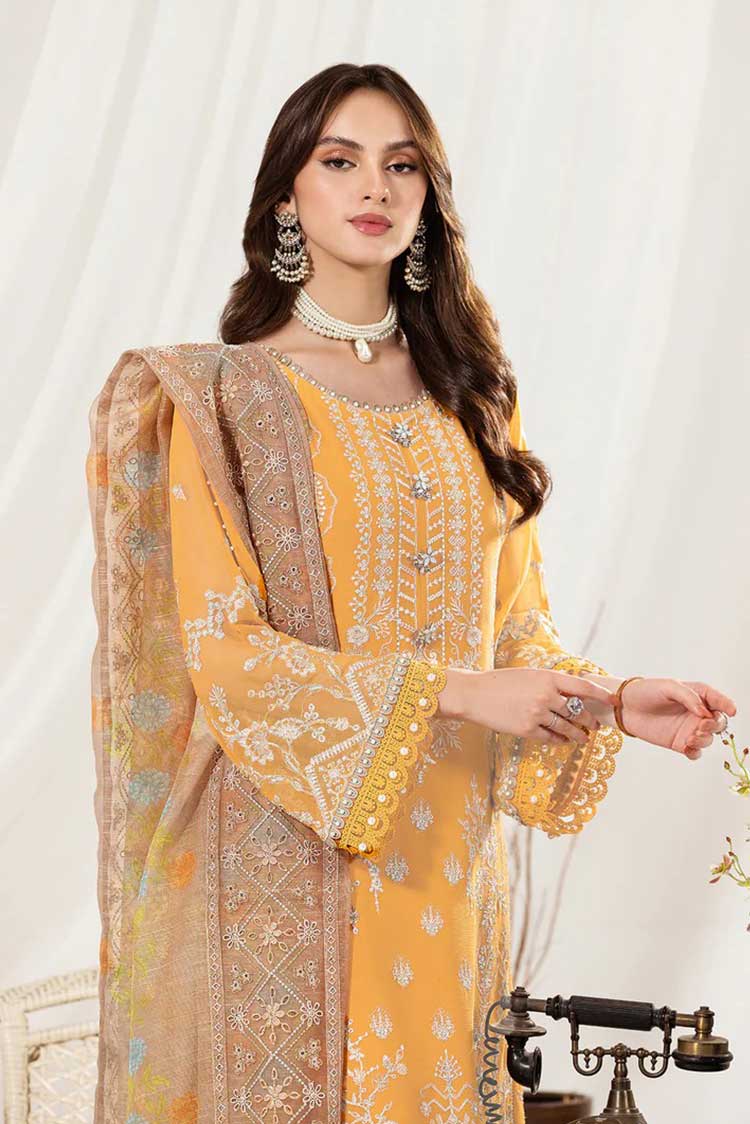 Picture of Alizeh - 04 Zayur Dhaagay Festive Embroidered Chiffon Collection Vol 3 - Available at Raja Sahib