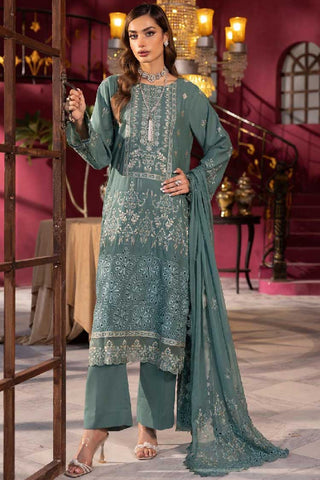 Design 223 Premium Embroidered Karandi Collection