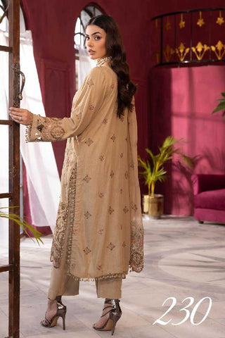 Design 230 Premium Embroidered Karandi Collection