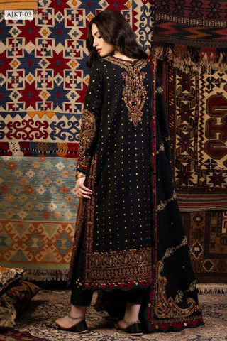 AJKT 03 Kashmiri Taanka Embroidered Shawl Collection