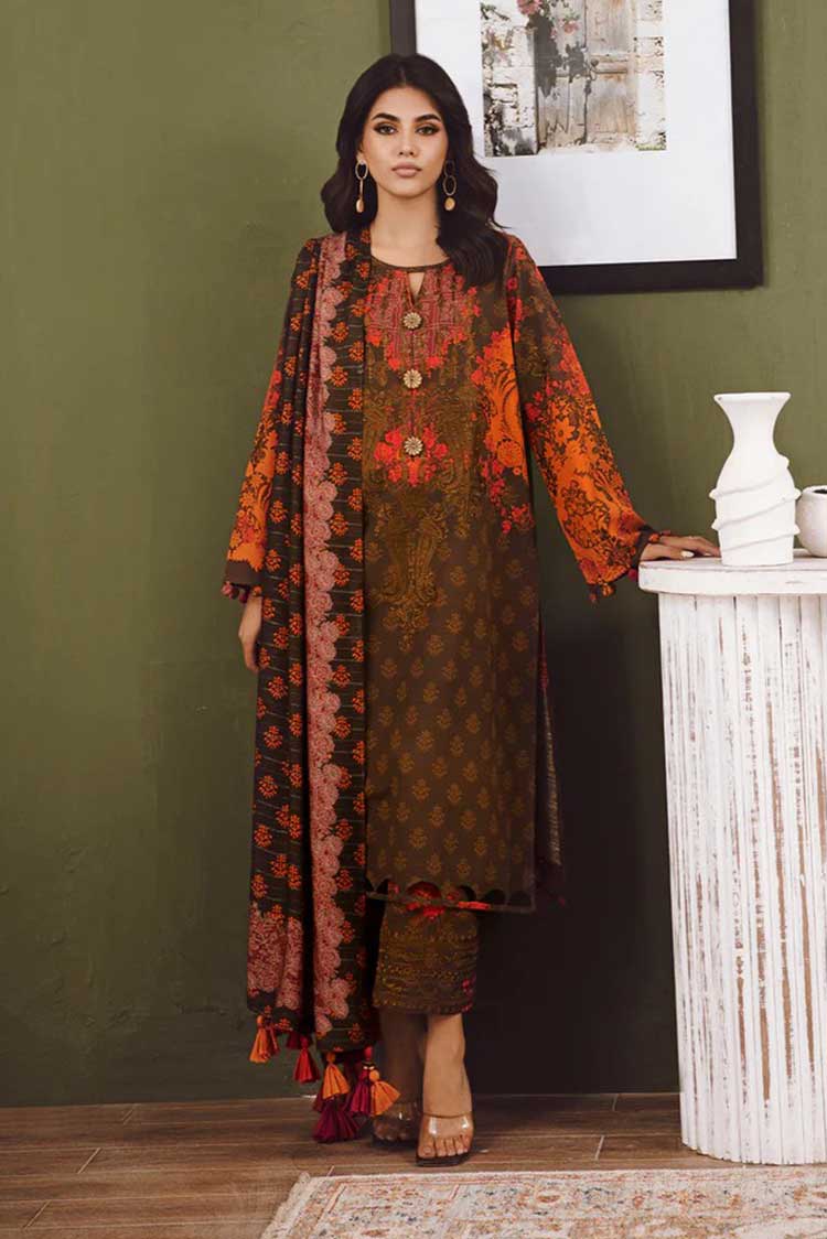 Picture of Charizma - ANW 17 Aniiq Embroidered Khaddar Winter Collection Vol 2 - Available at Raja Sahib