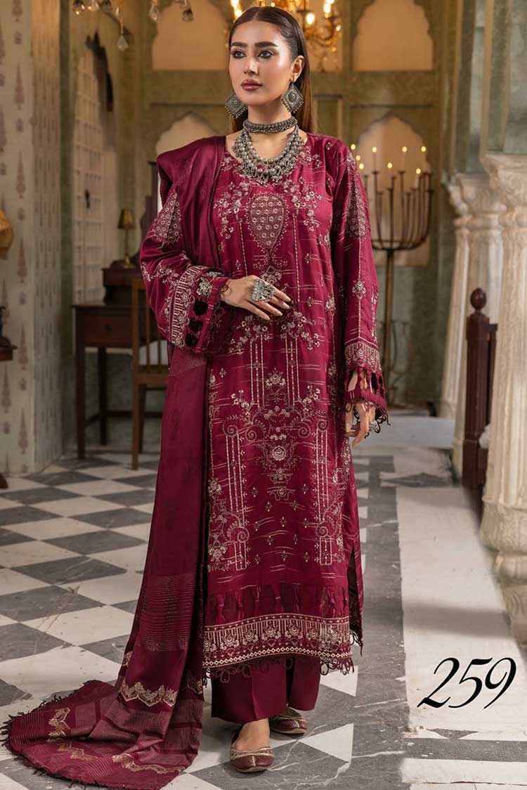 Picture of Shaista - Design 259 Luxury Embroidered Viscose Collection - Available at Raja Sahib