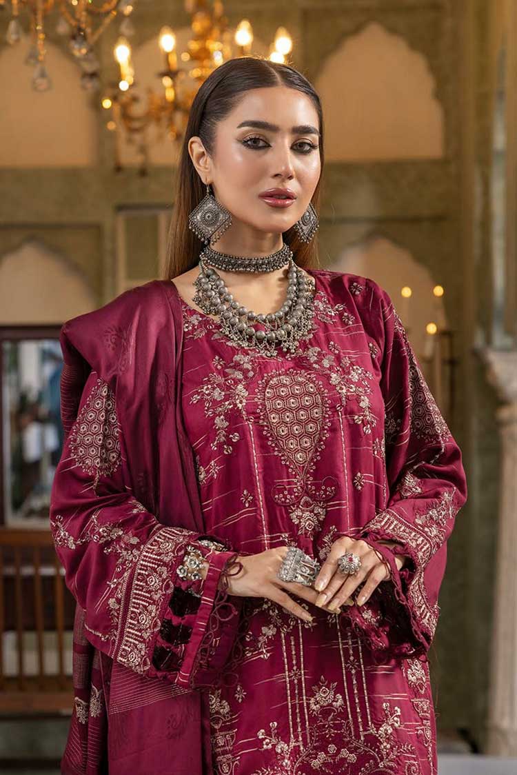 Picture of Shaista - Design 259 Luxury Embroidered Viscose Collection - Available at Raja Sahib