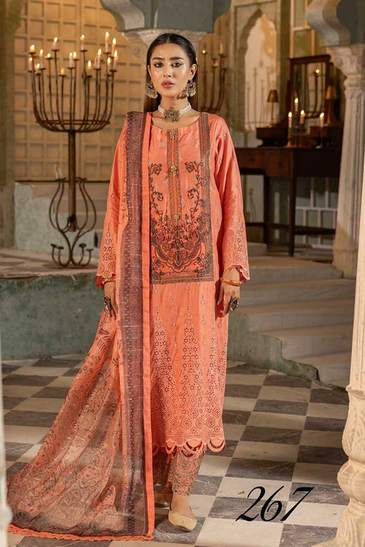 Picture of Shaista - Design 267 Luxury Embroidered Viscose Collection - Available at Raja Sahib