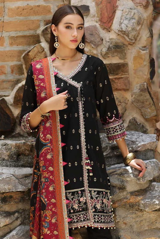 Picture of Noor by Saadia Asad - Design 09 Noor Luxury Winter Shawl Collection - Available at Raja Sahib