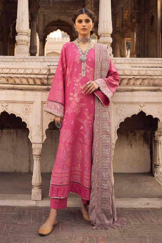 Picture of Shaista - Design 589 Gold Embroidered Peach Leather Collection - Available at Raja Sahib