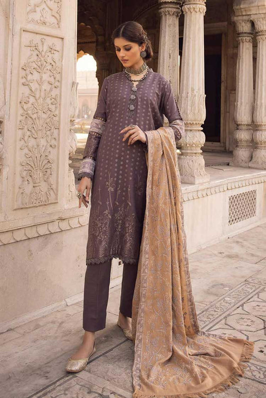 Picture of Shaista - Design 600 Gold Embroidered Peach Leather Collection - Available at Raja Sahib