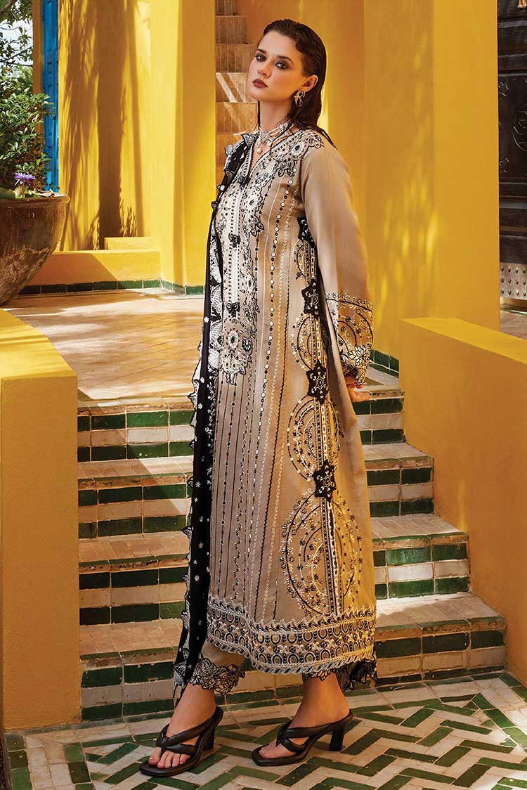 Picture of Mushq - MNW 10 Salma Moroccan Dream Sateen Shawl Collection - Available at Raja Sahib