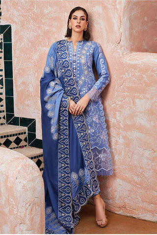 Picture of Mushq - MNW 02 Latifah Moroccan Dream Sateen Shawl Collection - Available at Raja Sahib