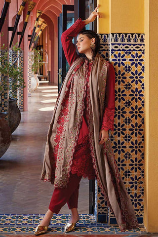 Mushq - MNW 04 Naima Moroccan Dream Sateen Shawl Collection