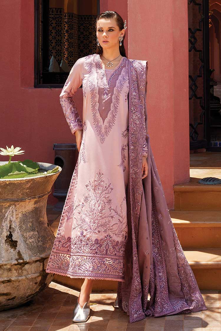 Picture of Mushq - MNW 07 Safaa Moroccan Dream Sateen Shawl Collection - Available at Raja Sahib