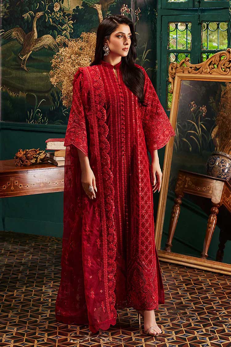 Picture of Zainab Chottani - 05 Surkh Luxury Velvet Collection - Available at Raja Sahib