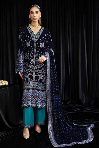 NS 105 Maya Exclusive Embroidered & Embellished Velvet Collection