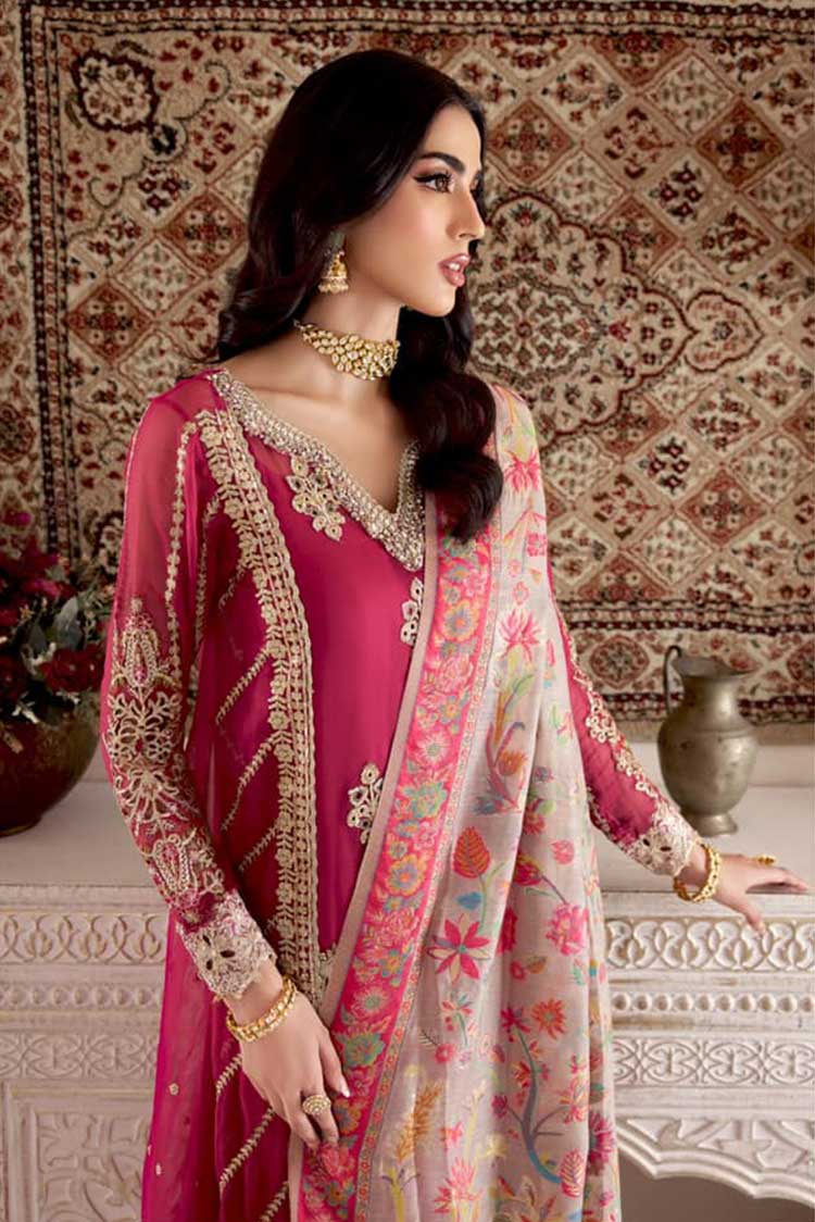 Picture of Noor by Saadia Asad - Design 03 Noor Kaani Handmade Wedding Collection - Available at Raja Sahib