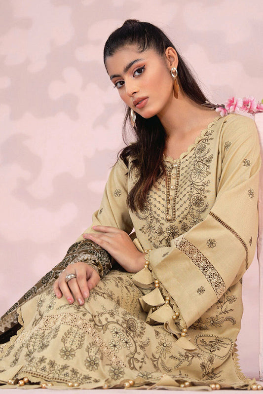 Picture of Lala - Design 02 Brocade Exclusive Embroidered Palachi Collection - Available at Raja Sahib