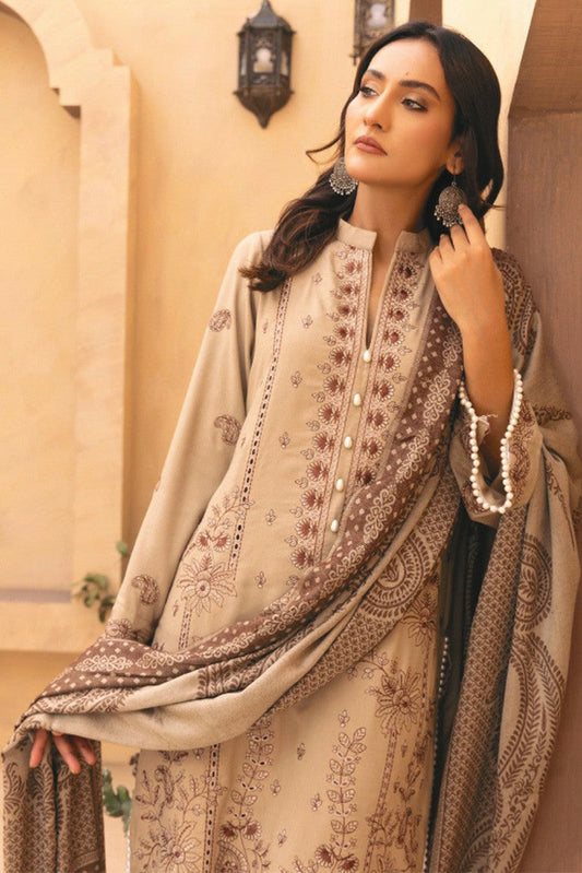 Picture of Lala - LW 0138 Sana & Samia Exclusive Jacquard Shawl Collection - Available at Raja Sahib