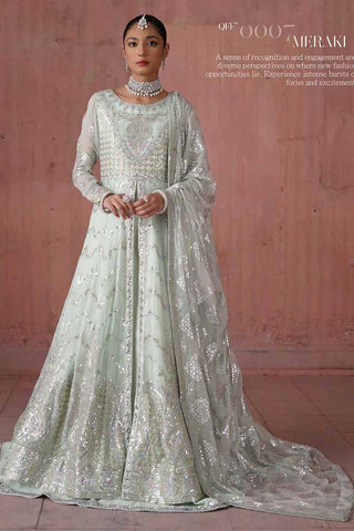 QFF 0007 Meraki Naqsh Embroidered Chiffon Wedding Collection