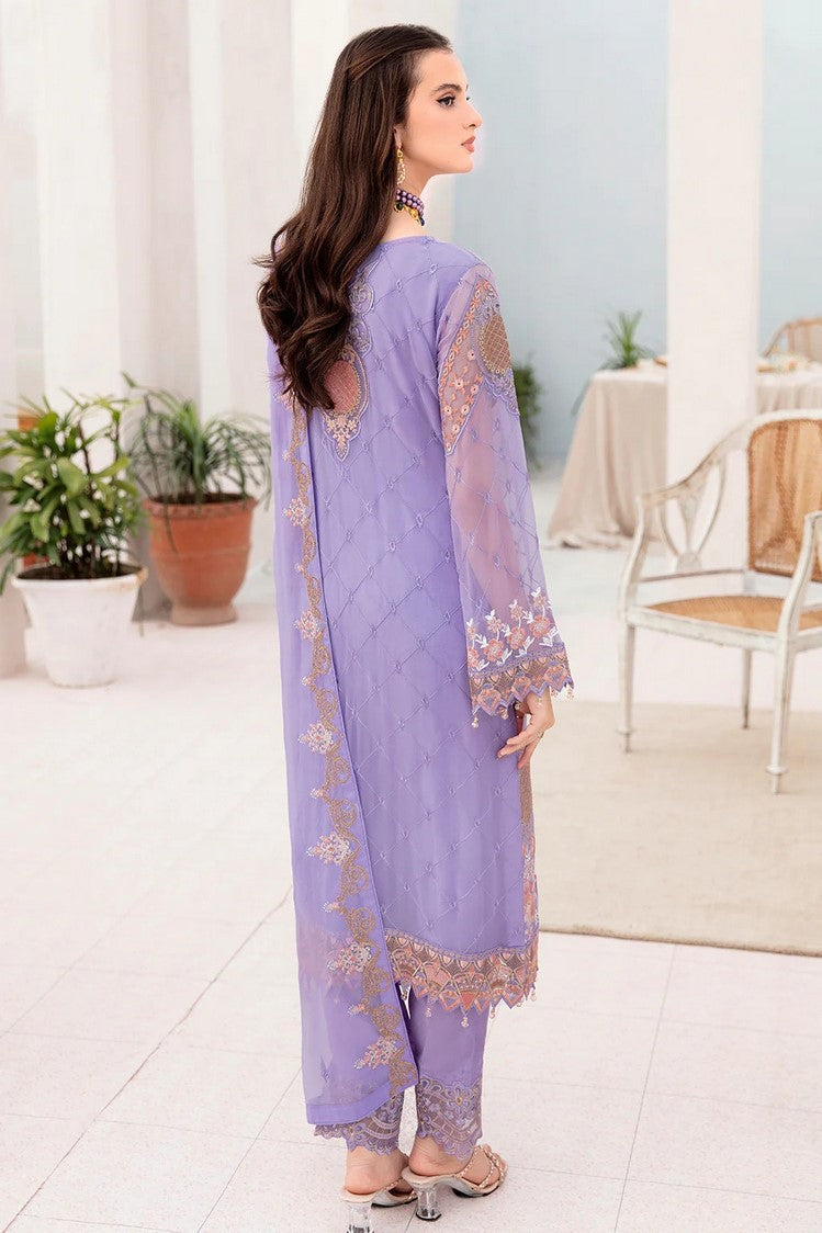 Picture of Ramsha - A 711 Chevron Chiffon Collection Vol 7 - Available at Raja Sahib