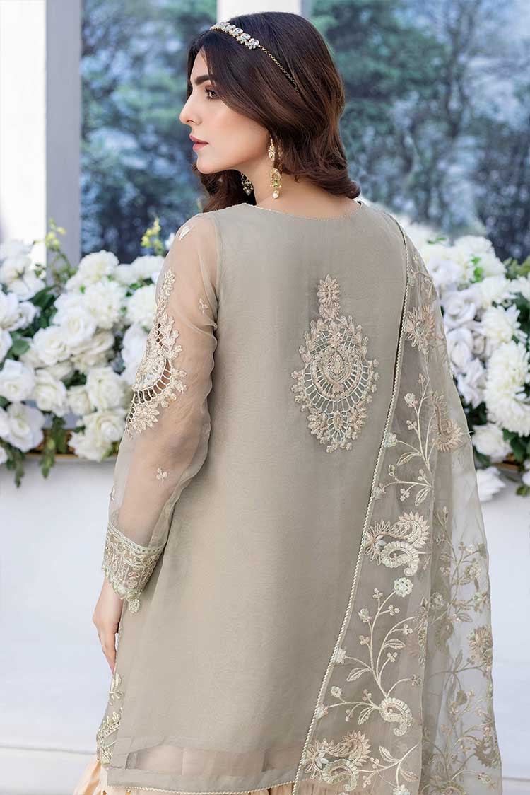 Picture of Meem - D 02 Dreams Amor Organza Handwork Collection - Available at Raja Sahib