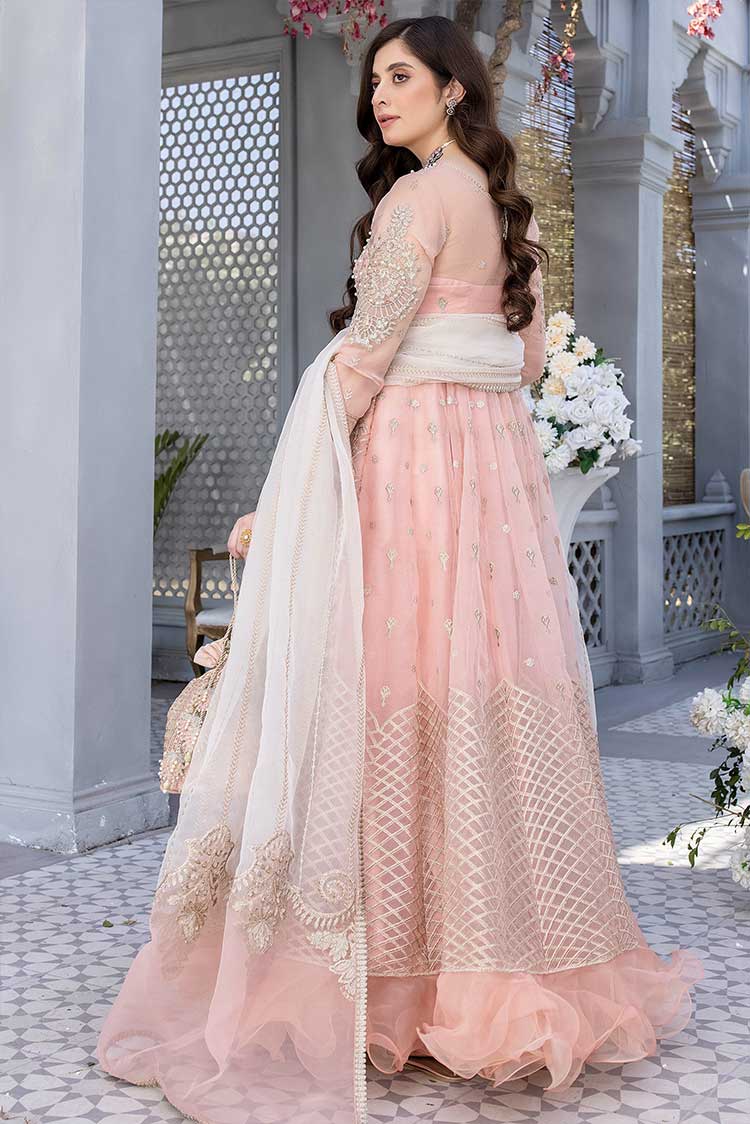 Picture of Meem - D 04 Spirituality Amor Organza Handwork Collection - Available at Raja Sahib