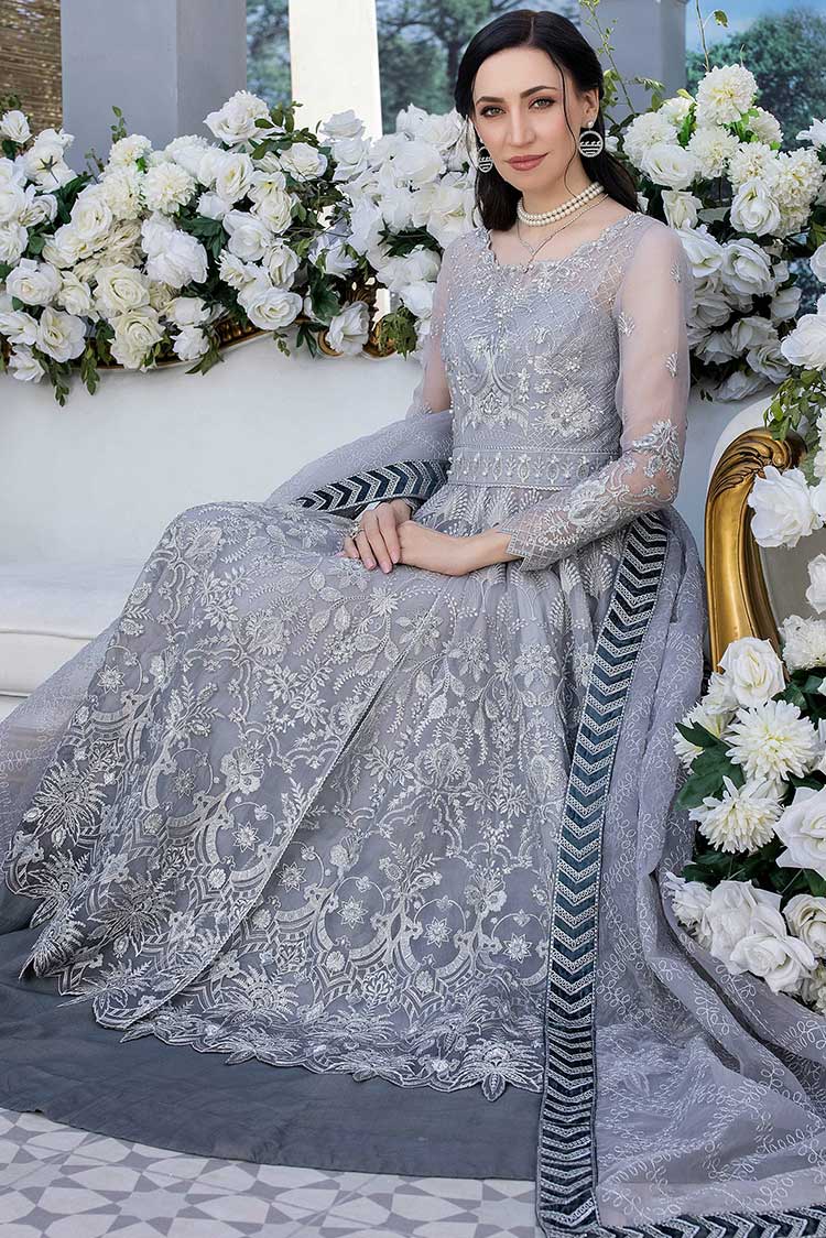 Picture of Meem - D 07 Dream Amor Organza Handwork Collection - Available at Raja Sahib