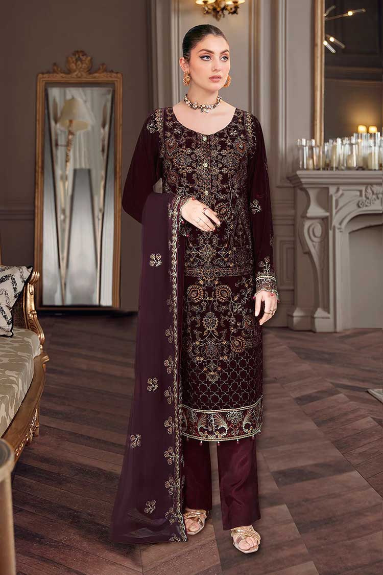 Picture of Ramsha - WA 359B Velvet Collection - Available at Raja Sahib