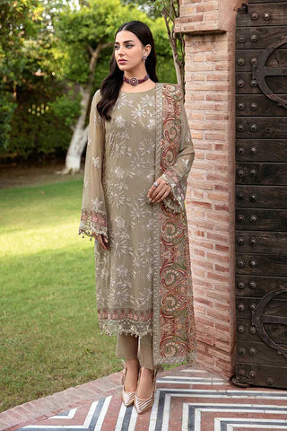 T 101 Dastan Embroidered Chiffon Collection Vol 1