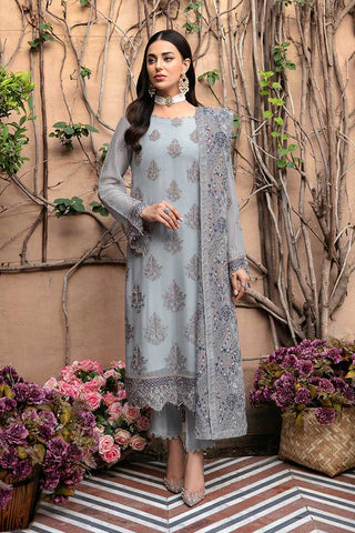 T 103 Dastan Embroidered Chiffon Collection Vol 1