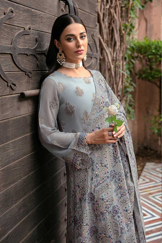 Picture of Ramsha - T 103 Dastan Embroidered Chiffon Collection Vol 1 - Available at Raja Sahib