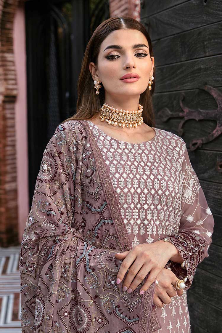 Picture of Ramsha - T 104 Dastan Embroidered Chiffon Collection Vol 1 - Available at Raja Sahib