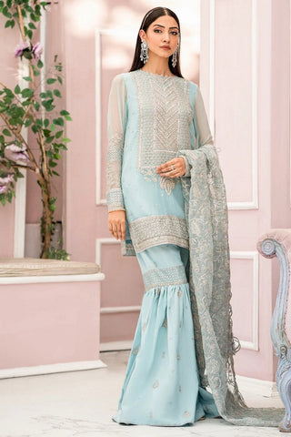 4112 Zel Riwayat Premium Embroidered Chiffon Collection