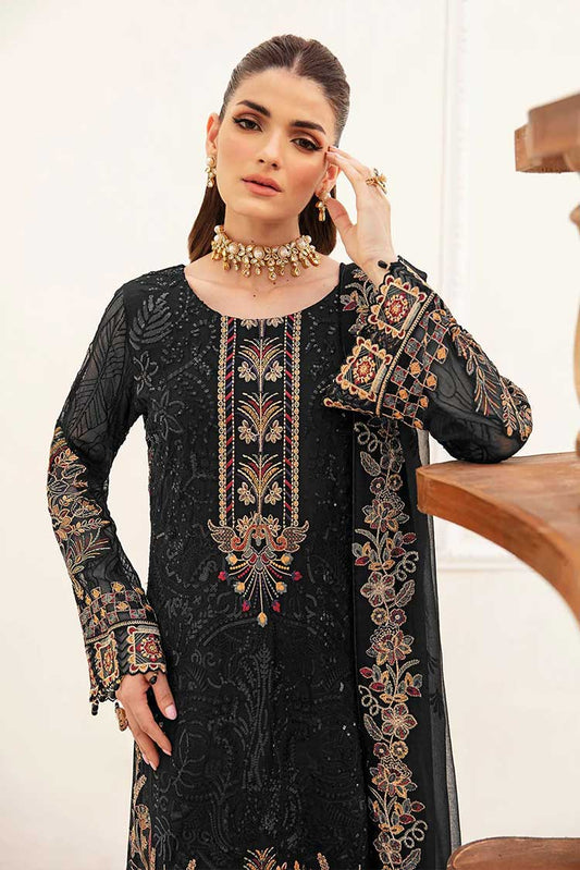 Picture of Ramsha - F 2403 Chiffon Collection Vol 24 - Available at Raja Sahib