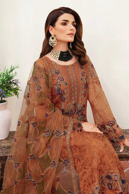 Picture of Ramsha - F 2407 Chiffon Collection Vol 24 - Available at Raja Sahib