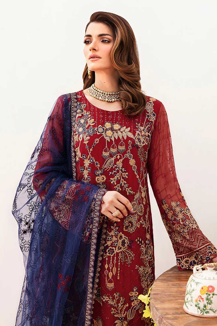 Picture of Ramsha - F 2410 Chiffon Collection Vol 24 - Available at Raja Sahib