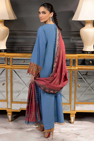 05 Malaha Carnation Khaddar Shawl Collection