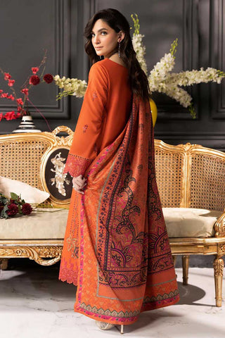 06 Anya Carnation Khaddar Shawl Collection