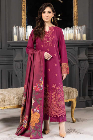 08 Anan Carnation Khaddar Shawl Collection