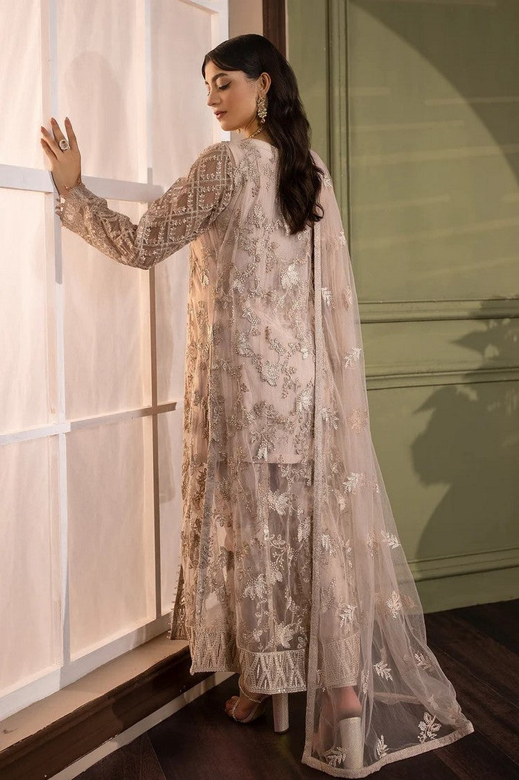 Picture of Flossie - AV 101 Candy Floss Avalanche Luxury Chiffon Collection - Available at Raja Sahib