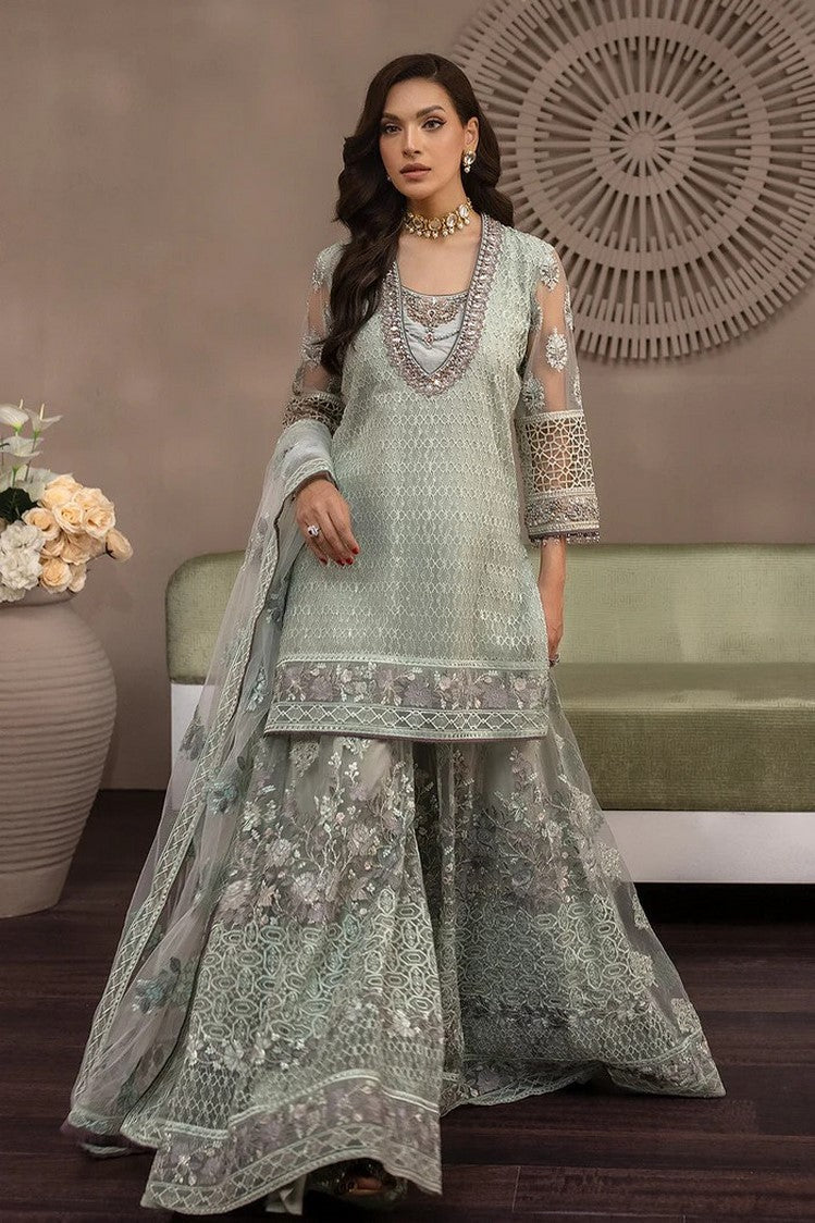 Picture of Flossie - AV 102 Icefall Avalanche Luxury Chiffon Collection - Available at Raja Sahib