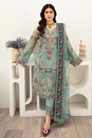 M 1001 Minhal Embroidered Collection Vol 10