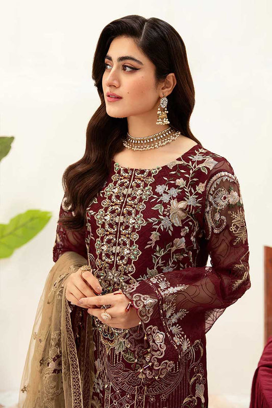 Picture of Ramsha - M 1003 Minhal Embroidered Collection Vol 10 - Available at Raja Sahib