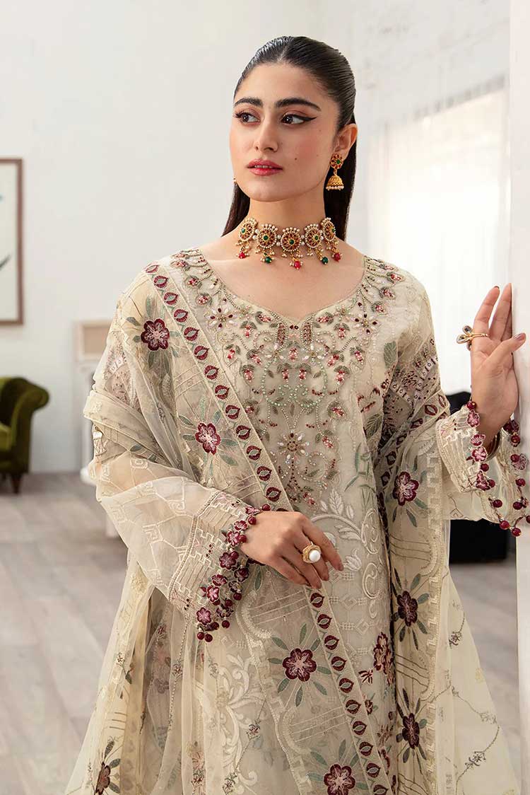 Picture of Ramsha - M 1004 Minhal Embroidered Collection Vol 10 - Available at Raja Sahib