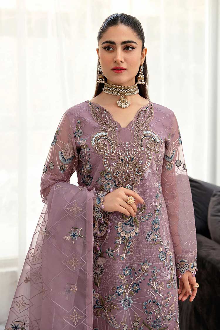 Picture of Ramsha - M 1005 Minhal Embroidered Collection Vol 10 - Available at Raja Sahib