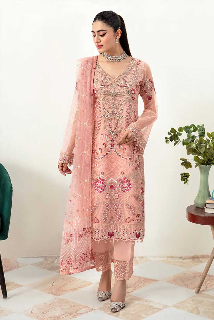 Picture of Ramsha - M 1007 Minhal Embroidered Collection Vol 10 - Available at Raja Sahib