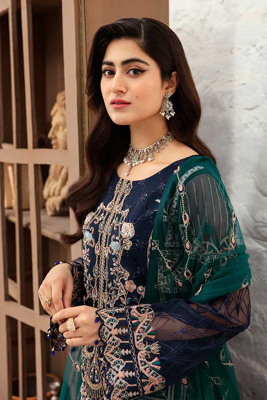 Picture of Ramsha - M 1009 Minhal Embroidered Collection Vol 10 - Available at Raja Sahib